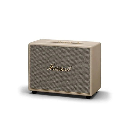 Marshall Woburn III Bluetooth Speaker - Immersive Stereo Sound with Bass and Treble Controls - HDMI, RCA, 3.5 mm Aux Inputs
