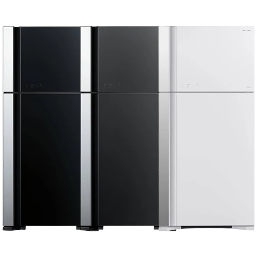 Hitachi Top Freezer Refrigerator R-VG760PUQ7 - 23 ft  - Inverter X Dual Fan Cooling - Triple Power Filter - Moisture-Guard Technology