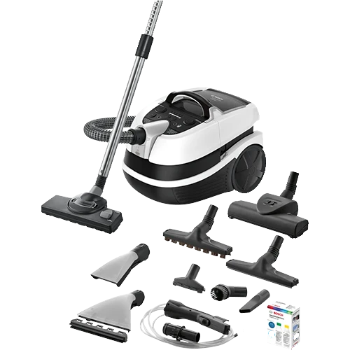 Bosch Wet & Dry Vacuum Cleaner BWD421PRO – 2100W – Wet & Dry – Carpet Washing System – White