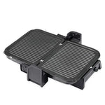 Fakir Crispy Mat Sandwich Maker - High Power 1800 W - Adjustable Temperature Control - Removable Non-Stick Plates - Oil-Drainage Channels