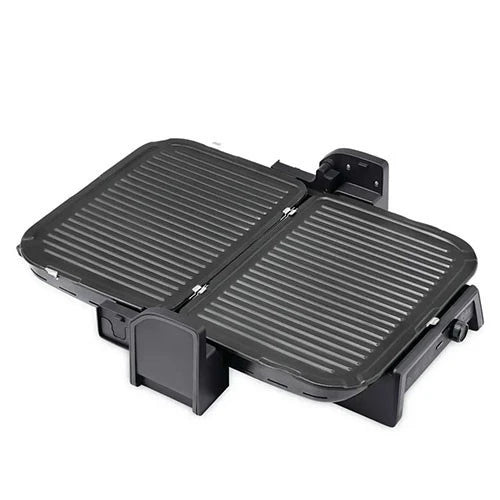 Fakir Crispy Mat Sandwich Maker - High Power 1800 W - Adjustable Temperature Control - Removable Non-Stick Plates - Oil-Drainage Channels