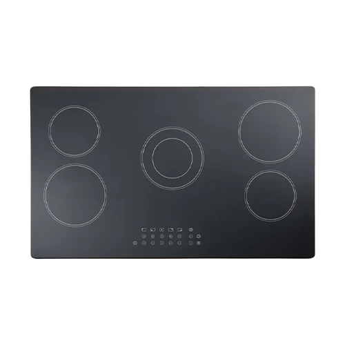 Orado Built-in Electric Hob 90 cm OR-CH905 T - 5 Hi-light Heater Zones - Sleek Ceramic Glass - Touch Control - Safety Lock - Black