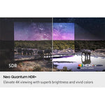 Samsung Neo QLED 4K Smart Television QN85F - Tizen OS Smart Hub - Quantum Matrix Technology Plus & Neo Quantum HDR+ - 4K UHD with NQ4 AI Gen2 Processor & 144Hz Motion Xcelerator - Black