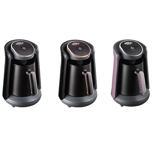 Arzum Okka Minio Turkish Coffee Machine OK004 -  480 W - 4 Cups Capacity - LED Light Alert System - Overflow Prevention System