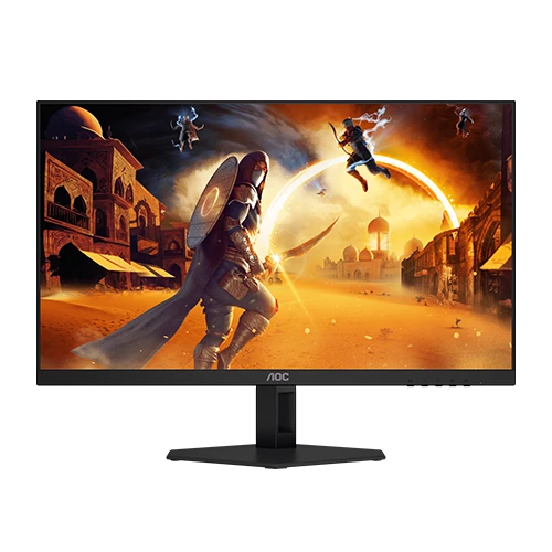 AOC G4 Series Gaming Monitor 27G4E - 27 inch - FHD - Fast IPS - 180Hz and 0.5ms MPRT - HDR10 G-Sync Compatible - Black