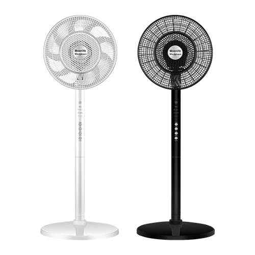 Moonlife Windymoon Standing Pedestal Fan MF015 - 9-Blade High Airflow - 60W Silent Motor - 3 Speeds
