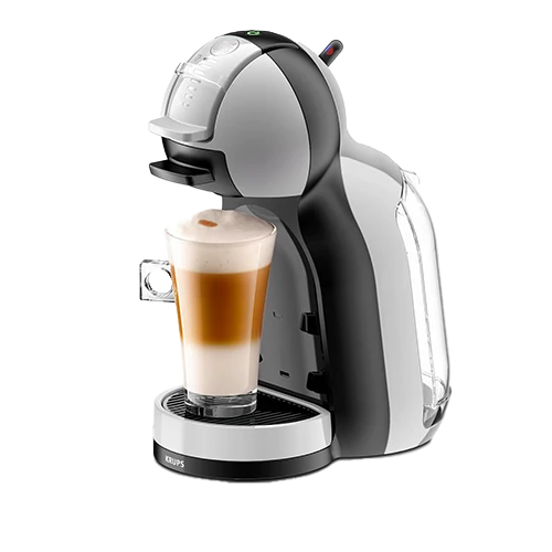 Krups Dolce Gusto Mini Me Capsule Coffee Machine KP123B.24B - 1500W - 0.8 Liters - 15 Bar Pressure - Eco-mode - Arctic Grey