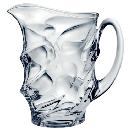 Bohemia Crystal Calypso Pitcher Lead Crystal 1.3 L - Transparent