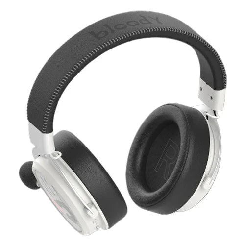 Bloody MR590 Gaming Wireless Headset - Multi-Connectivity Options - 50mm M.O.C.I. Hybrid Diaphragm - 3D Precision Sound - Extreme Low Latency Gaming - Dual-Mic ENC Noise Cancelling
