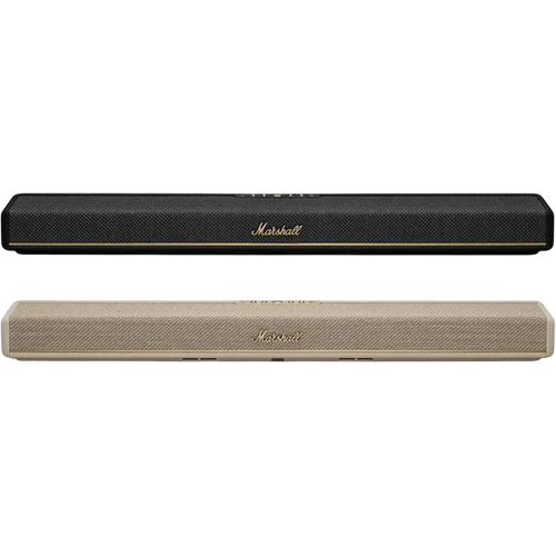 Marshall Heston 60 Soundbar - Active Room Calibration - Multi-Platform Streaming - 7 Class D Amplifiers - Wireless Connectivity