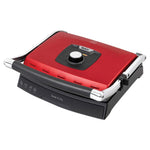 Fakir Taste N Joy Grill and Sandwich Toaster - Powerful 2000W Heating - 6 Slices Capacity - 180° Opening Grill - Dual Function Design - Non-Stick Cooking Plates