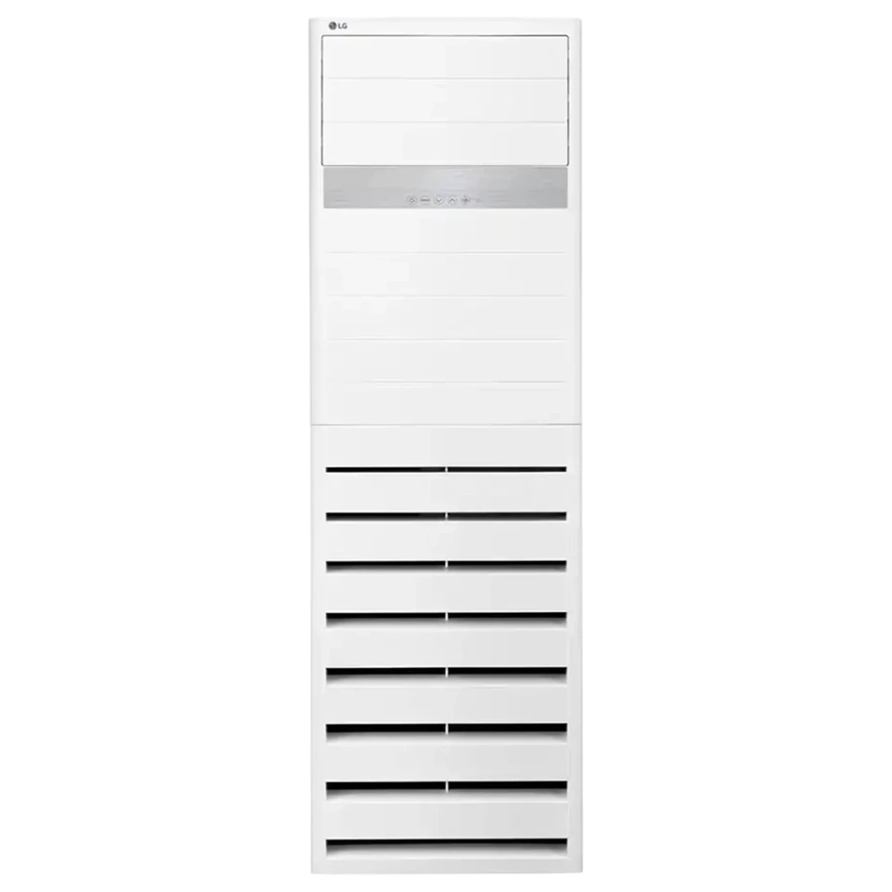 LG Floor Standing Air Conditioner APNW50GT3E0 - 4 Ton Cooling Capacity - Advanced Inverter Technology - I-Control Ampere Technology - 20 Meter Airflow Distance - Eco-Friendly Refrigerant - White