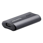 ADATA SC750 External SSD - USB 3.2 Gen2 Type-C - 1,050 MB/s - Black Titanium
