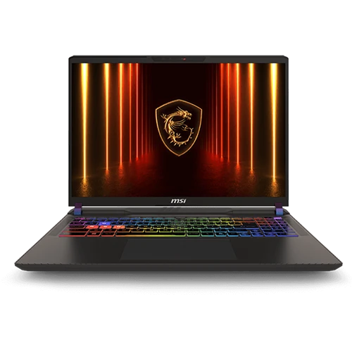 MSI Laptop Vector 16 HX AI A2XWIG-050US - Intel Core Ultra 9 275HX - Ram 16 GB - Hard Disk 1 TB SSD - NVIDIA GeForce RTX 5080 16GB - 16 Inch QHD+ IPS 240Hz Display - Windows 11 - Black