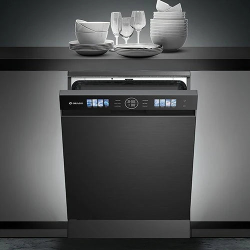 Orado Built-in Dishwasher 60 cm  OR-DW15F31Q - 8 Washing Programs and 15 Set - Inverter Technology - Auto Door Open - Antibacterial Storage