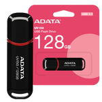 Adata UV150 USB Flash Drive - USB 3.2 Gen1 - Up to 100 MB/s - Black