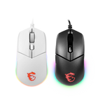 MSI Clutch GM11 Gaming Mouse - 5000 DPI - Wired - Symmetrical Design