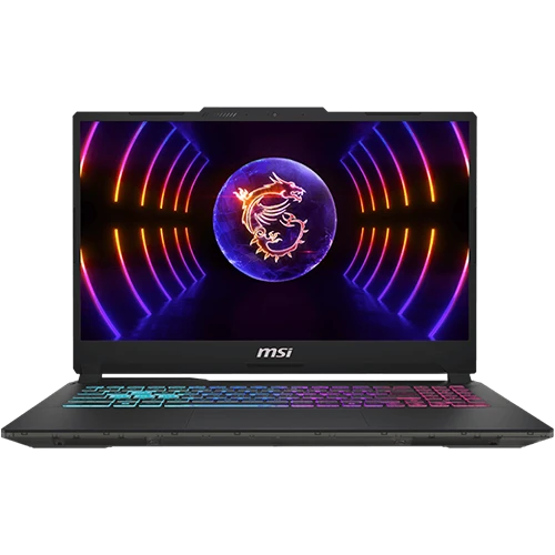 MSI Laptop Cyborg 15 A13VFK-1218NL - Intel Core i7-13620H - Ram 16 GB - Hard Disk 512 GB SSD - RTX 4060 8 GB - 15.6" Inch FHD 144Hz - Windows 11 - Translucent Black