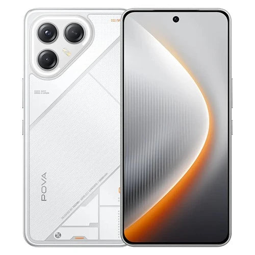 Tecno Pova 7 Ultra 5G Smartphone Dual Sim - 256 GB Rom - AMOLED 144Hz Display - 108MP Dual Camera - 6000mAh Battery - Dimensity 8350 Ultimate Processor - 70W Ultra Charge