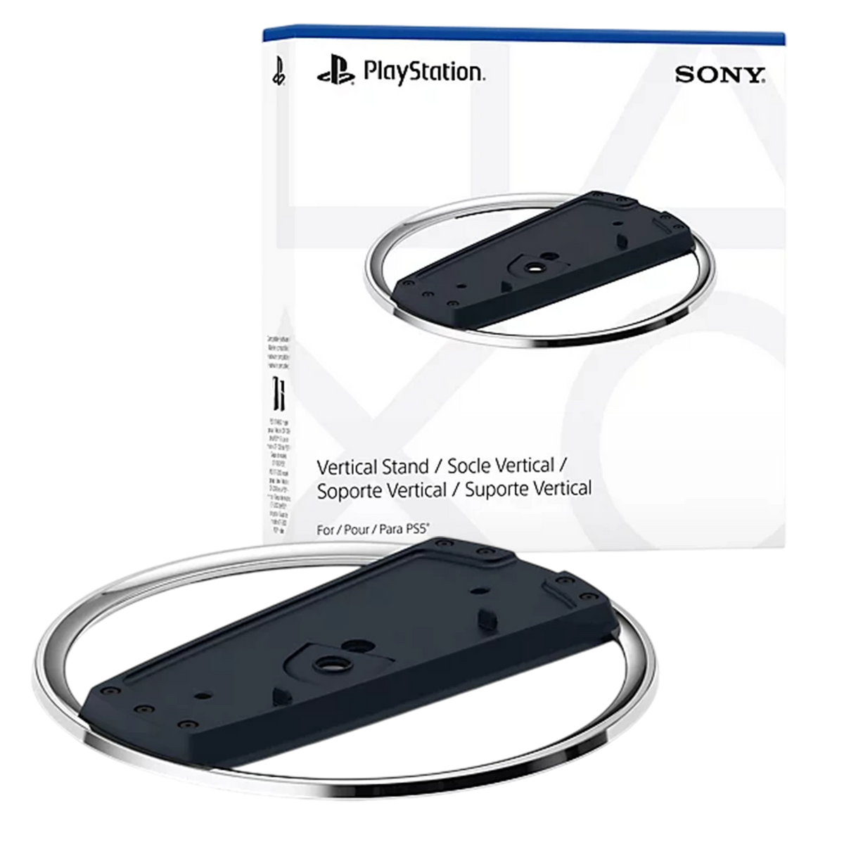 Sony PS Vertical Stand For PS5 Consoles- Quick Installation - Space Optimization - Stable Vertical Support
