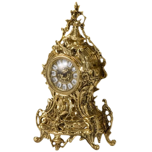 Virtus Antique Table Clock Viola 5665 - Gold
