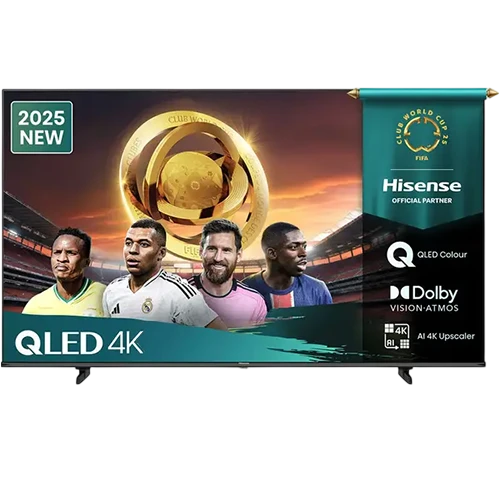 Hisense 4K QLED Smart Television Q61Q - VIDAA Smart OS - Quantum Dot Technology - 4K Ultra HD - Dual-Band Wi-Fi and Bluetooth 5.0 - Black