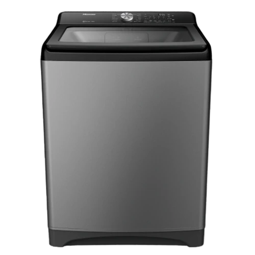 Hisense Top Load Washing Machine WT3I1723UT 17 Kg and 700 rpm Spin Speed - Fuzzy Logic Control - Auto Restart - 12 Wash Programs - Titanium Grey