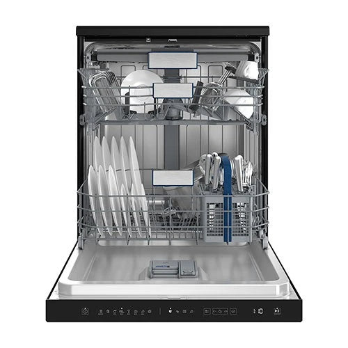Hitachi Dishwasher HDF-F158CV with 15 Set - 8 Wash Programs - Surround Wash - Inverter Motor - Hygiene Care