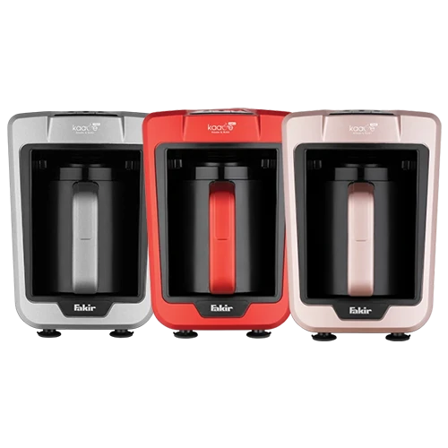 Fakir Kaave Trio Turkish Coffee Maker with Ember Brewing Function & Milk - 4 Cups Brewing Capacity - 735 W - Boil-Dry Protection