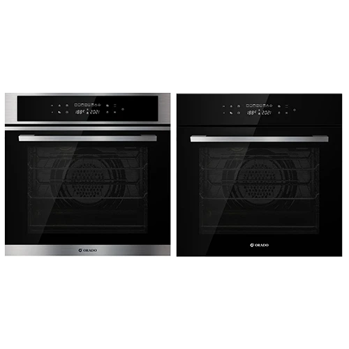 Orado Built-in Oven 60cm OR-FTO 610 T1 - 76L Usable Capacity - Full Touch Control - 10 Cooking Functions