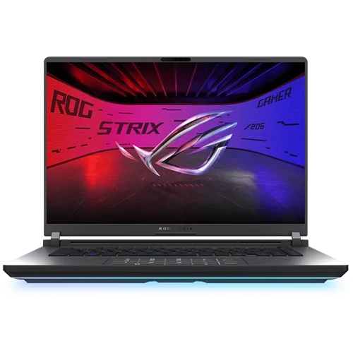 Asus Rog Strix G16 G614PH-RV027 - AMD Ryzen 9 8940HX - 16GB Ram - 512GB SSD - Nvidia GeForce RTX 5050 8GB - 16 Inch FHD 165Hz - Windows 11 Pro K - Grey