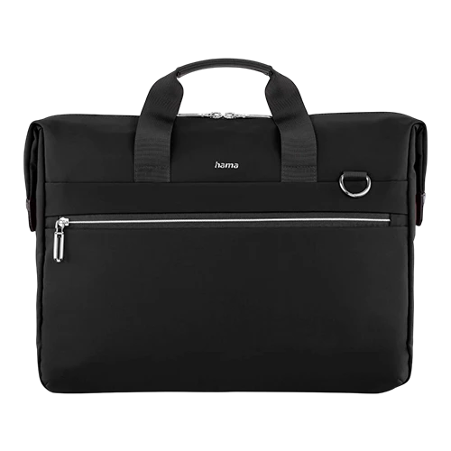 Hama Ultimate Laptop Bag - Water-Repellent Material - Trolley Strap - Laptop and Tablet Compartment - Black
