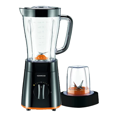 Kenwood Blender BLP15.150BK - Durable 500W Motor - 2 Liters Capacity - 2 Speeds with Pulse - Black