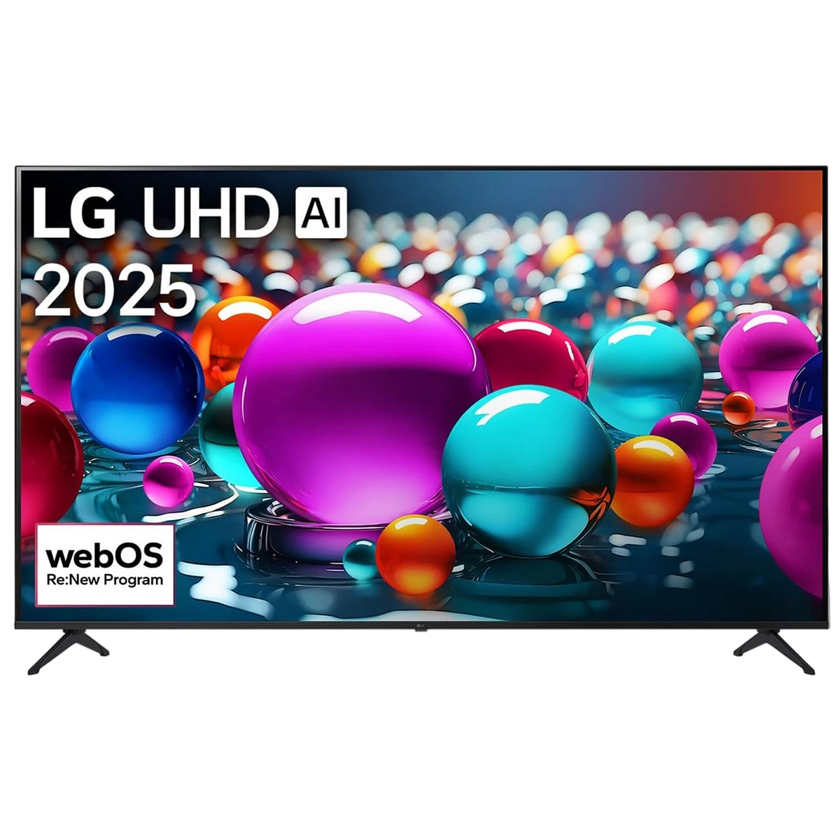 LG UHD AI UA85 4K Smart TV 43UA85006LA - 43 Inch 4K UHD Display - Alpha 7 AI Processor Gen8 - webOS 25 Operating System - AI Sound Pro - Optimized Gaming Portal - Black